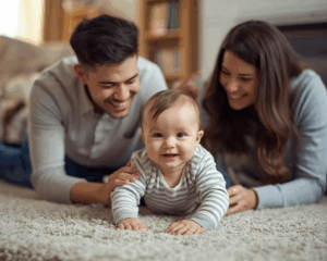 Hypoallergenic Carpet Cleaning, Baby Crawling on Carpet